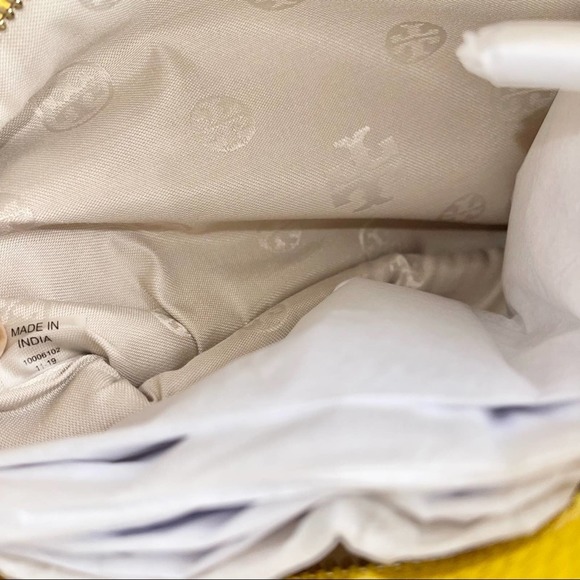 NEW Tory Burch Thea Foldover Crossbody Bag in Daylily - Picture 9 of 13